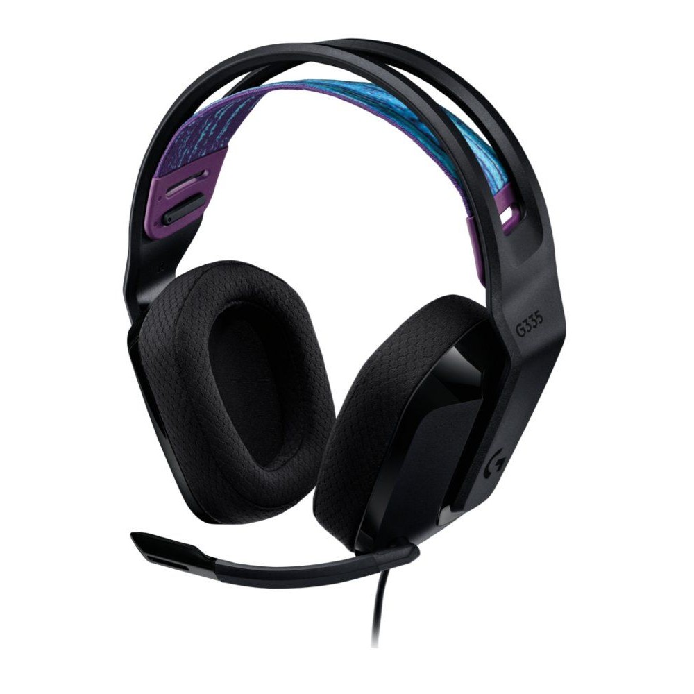 Logitech G G335 Wired Gaming Headset Bedraad Hoofdband Gamen Zwart RENEWED